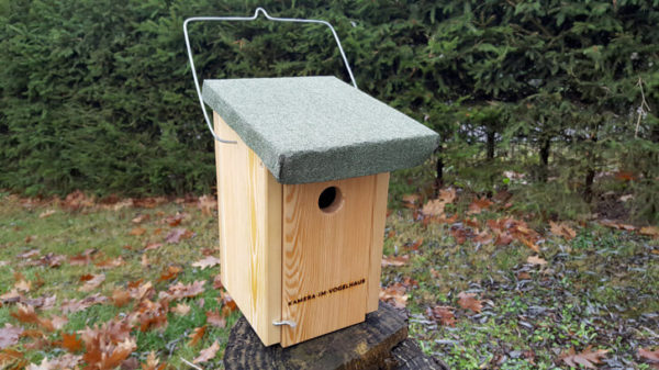 Nistkasten mit WLANKamera "Bechstein" Kamera im Vogelhaus
