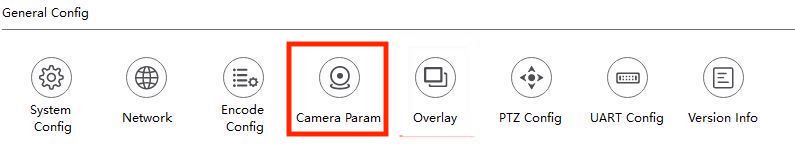 VMS Kamera Parameter